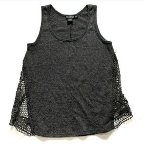 Miss Chievious Tank Top Sleeveless Blouse Lace M